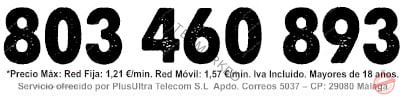 telefono 803